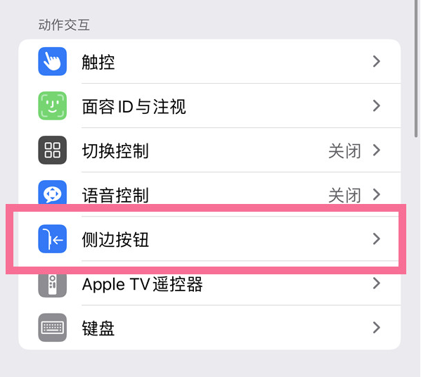 英吉沙苹果14维修店分享iPhone14 Plus侧键双击下载功能关闭方法 