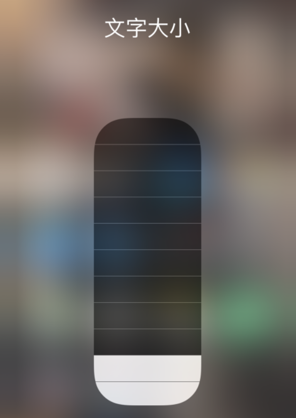 英吉沙苹果手机维修分享小技巧：在 iPhone 控制中心快速调节字体大小 