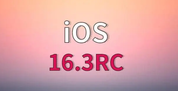 英吉沙苹果手机维修分享iOS 16.3 RC版升级_iOS 16.3 RC版一键刷机教程 